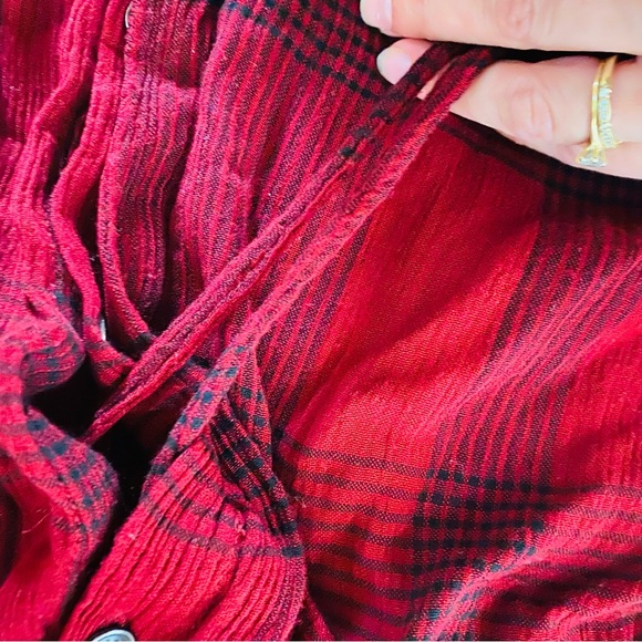 Dear John Flannel Tunic/Shirt Dress - Picture 4 of 5